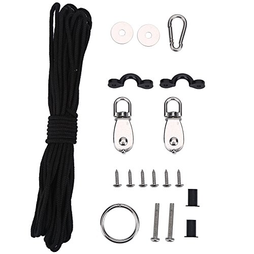 Ancora Pieghevole In Alluminio Per Barca, Kayak E Paddle Board - Kit Completo Con Corda Gialla E Borsa - 330g, Capacità Di Carico Elevata, Blu